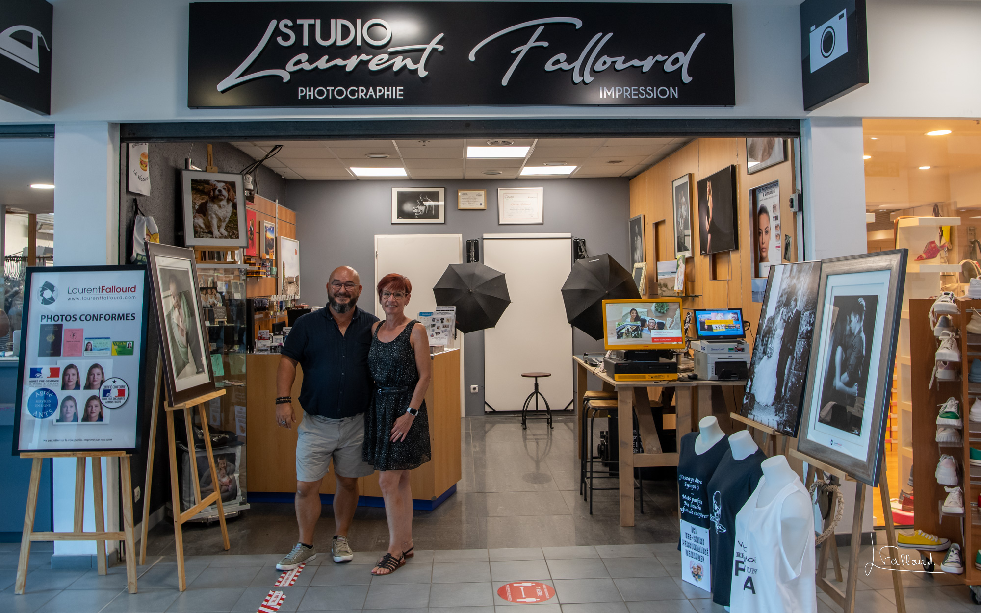 Boutique du Studio Laurent Fallourd